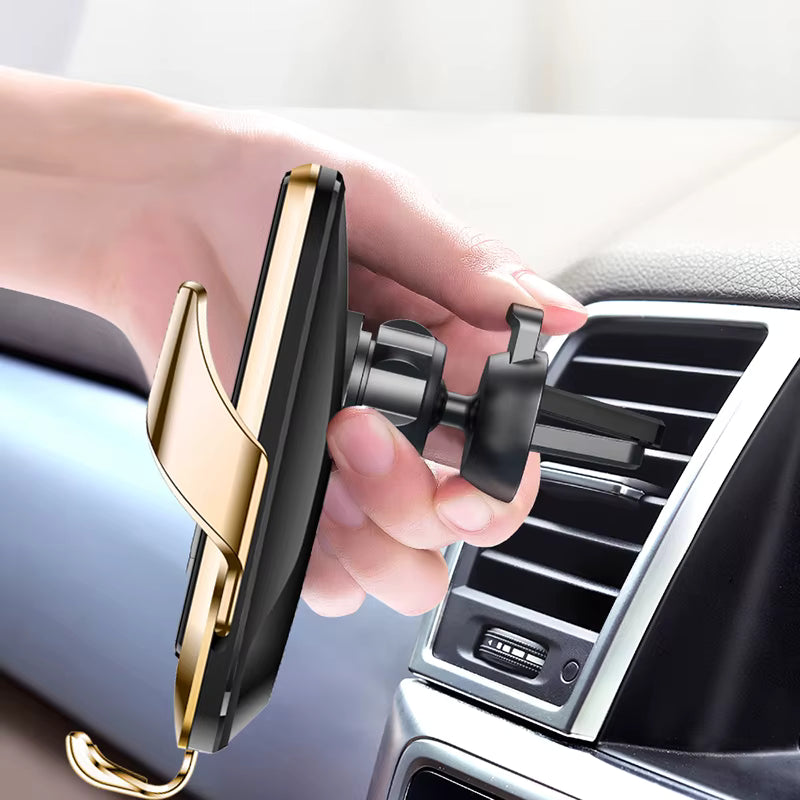 Car Wireless Charger with Magnetic Phone Holder