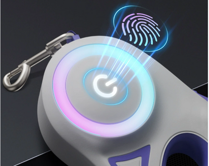 Automatic Retractable Dog Leash and Collar for Pets