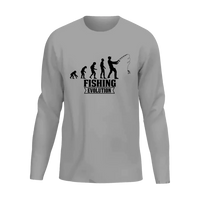 Fishing Evolution Men Long Sleeve Shirt