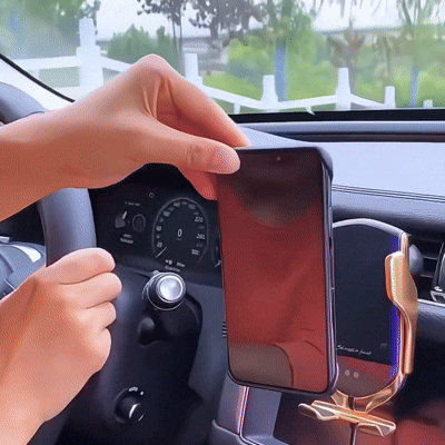Car Wireless Charger with Magnetic Phone Holder