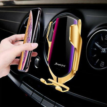 Car Wireless Charger with Magnetic Phone Holder