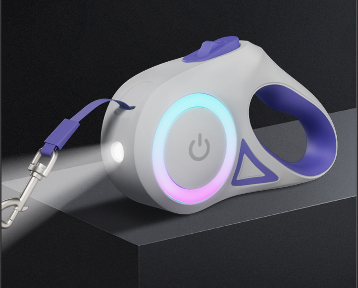 Automatic Retractable Dog Leash and Collar for Pets